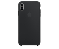 Apple iPhone XS Max Silicone Case Black - 449542 - zdjęcie 3